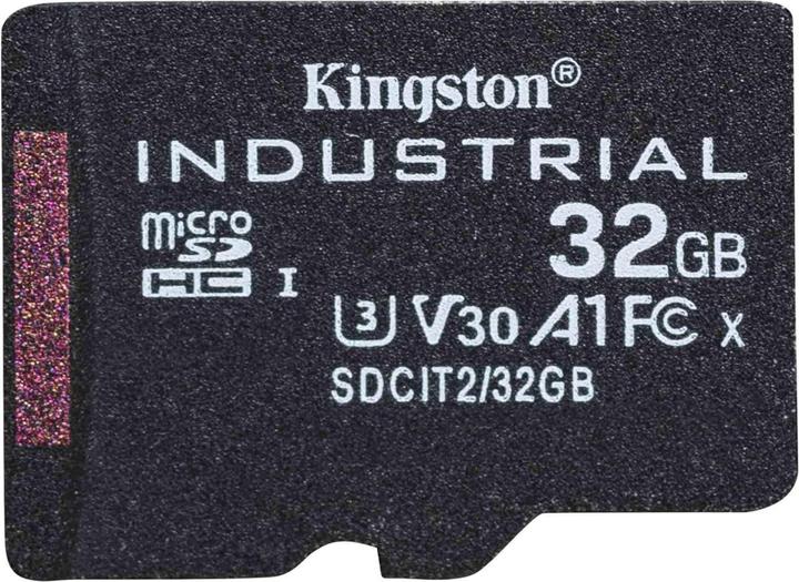 Kingston microSDHC industriel pSLC (32 Go, microSDHC, U3, UHS-I)