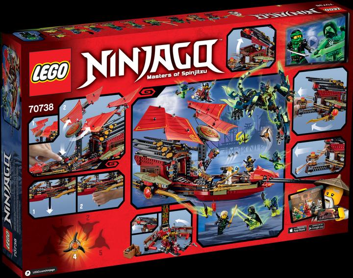LEGO Le dernier vol du planeur Ninja (70738, LEGO Ninjago)