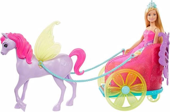 Actual product image Barbie Dreamtopia Princess, Pegasus & Chariot