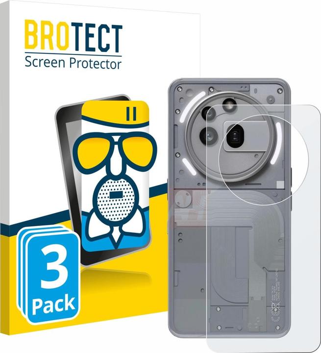 Image du produit BROTECT AirGlass Verre Mat (3 pièce(s), Nothing Phone (3a) Pro)