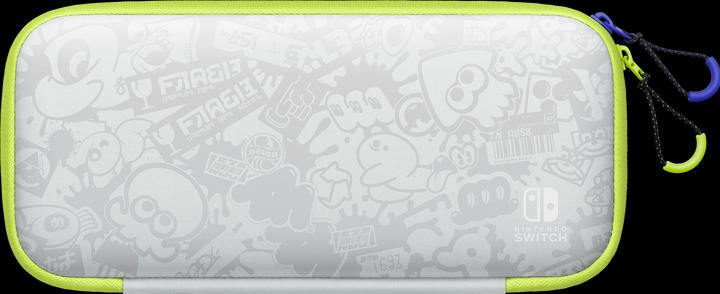 Actual product image Nintendo Case & Protective Film - Splatoon 3 Edition (Switch OLED)