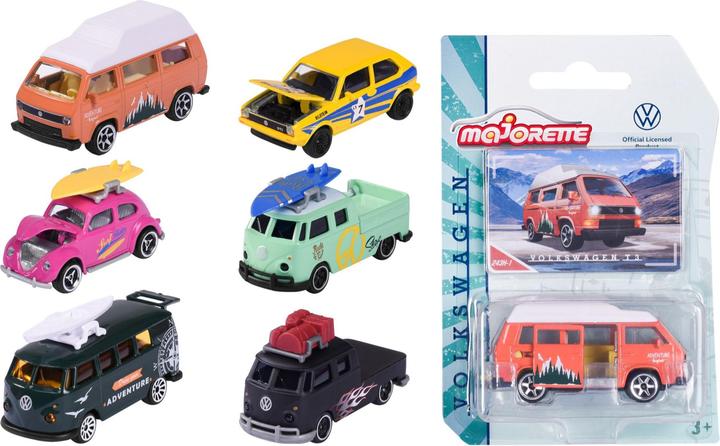 Actual product image Majorette VW The Originals Premium Cars, 6-sort.