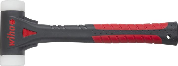 Actual product image Wiha FibreBuzz® soft-face hammer recoilless, polyamide striking head 320 mm | 44598 (740 g)