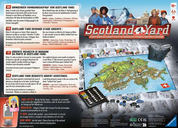 Image du produit Ravensburger Scotland Yard (Allemand, Anglais, Français, Italien)