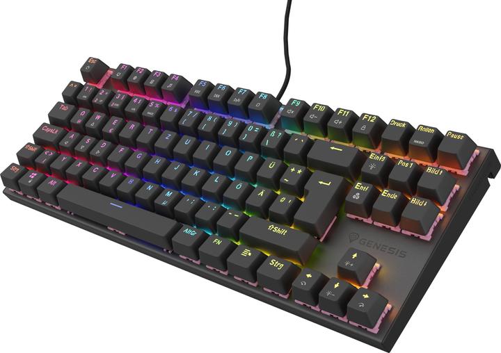 Immagine prodotto Genesis Tastiera da gioco cablata THOR 303 TKL nera (DE, Cablato)