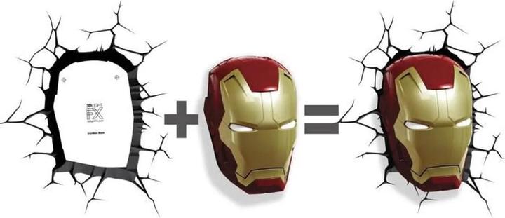 Image du produit 3D Lighting Iron Man (200 lm)