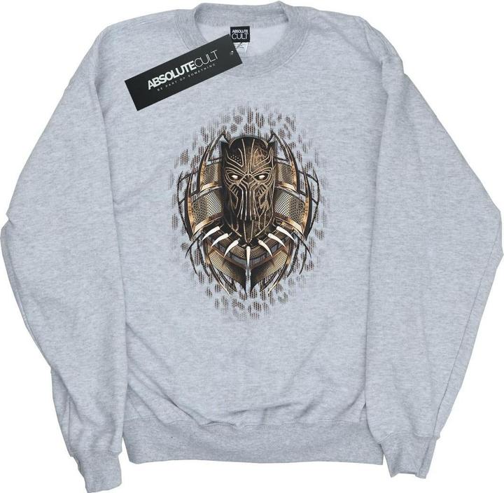 Image du produit Mens Black Panther Gold Killmonger Cotton Sweatshirt (L)
