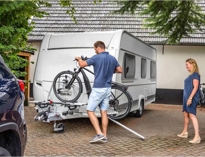 Actual product image LAS Bicycle carrier for drawbar sliding
