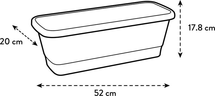 Image du produit Elho Noa Balconnière (520 cm)
