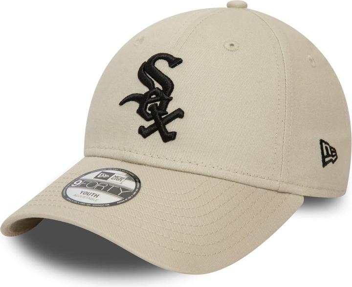 Produktbild New Era 9Forty Kinder Cap - Chicago White Sox stone Youth (55, 56, 54 C)