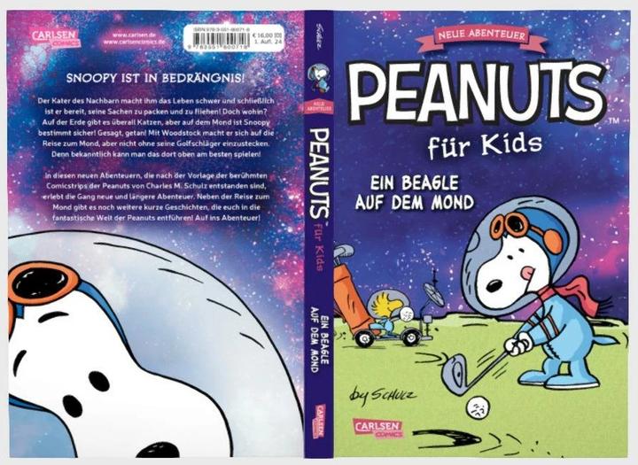 Immagine prodotto Peanuts für Kids - Neue Abenteuer 1: Ein Beagle auf dem Mond (Tedesco, Charles M. Schulz, 2024)