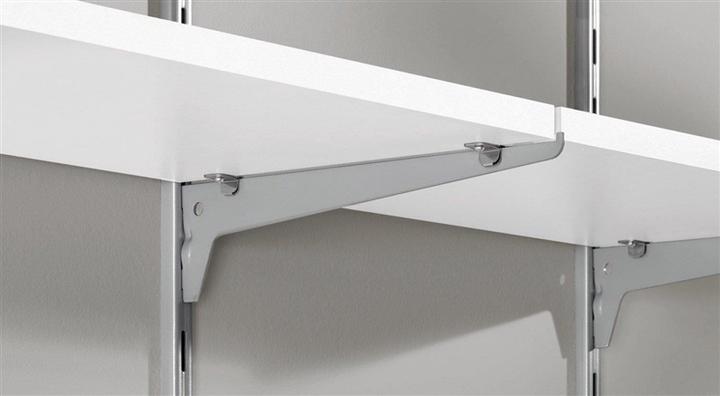 Actual product image Dolle Shelf fixing Duofix stainless steel, 6 pcs.