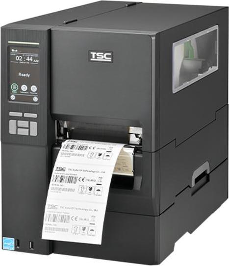 Actual product image TSC MH641T, 24 Punkte/mm (600dpi), Rewinder, Disp., RTC, USB, RS232, Ethernet (600 dpi)