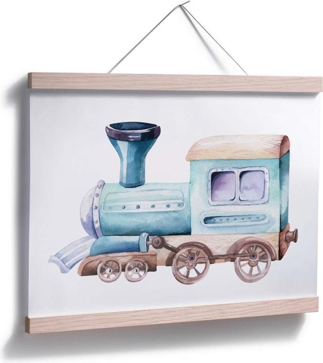 Produktbild Trenddeko Kvilis - Die Lokomotive (80 x 60 cm)