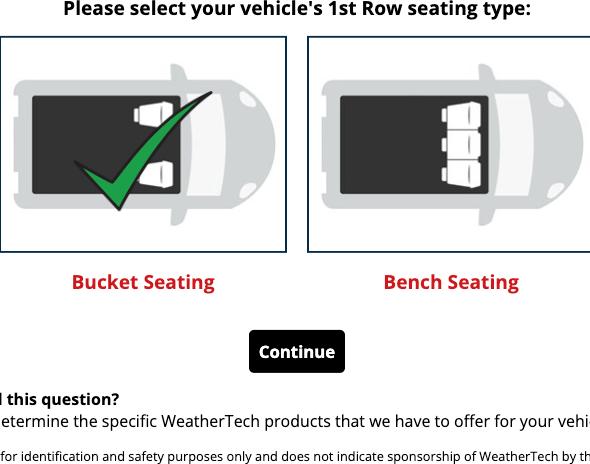 Produktbild WeatherTech Mercedes-Benz Sprinter Van (2019-2024) 1. Reihe Automatten