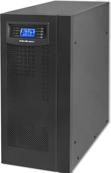Produktbild Qoltec 53982 UPS / On-line / 6kVA (6000 VA, 4800 W, Online-Doppelwandler USV)