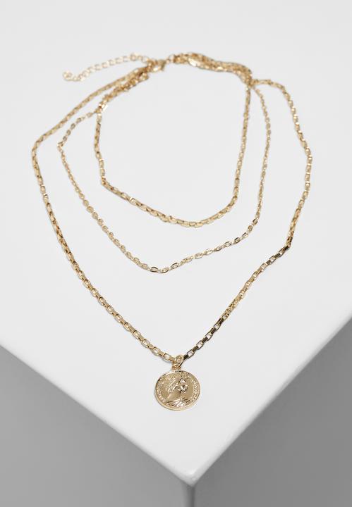 Image du produit Urban Classics Layering Amulet Necklace (70% de fer, 30% de zinc)