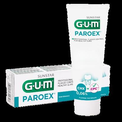 Produktbild GUM SUNSTAR PAROEX Zahnpasta 0.06 % chlorhexidine (75 ml)