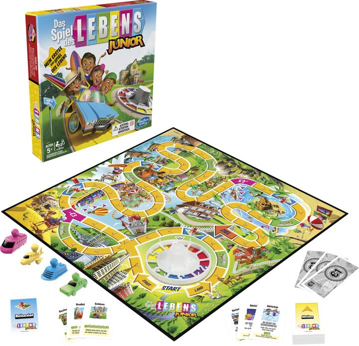 Produktbild Hasbro Gaming Spiel des Lebens Junior (Deutsch)