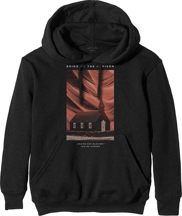 Immagine prodotto Bring Me The Horizon Felpa con cappuccio unisex per adulti You're Cursed (M)