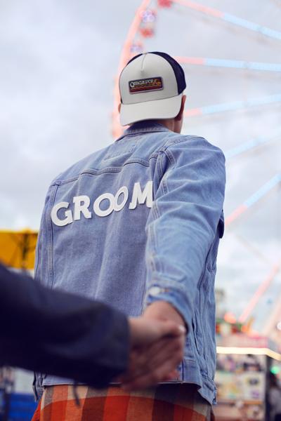 Produktbild Partydeco Bügelflicken - Groom