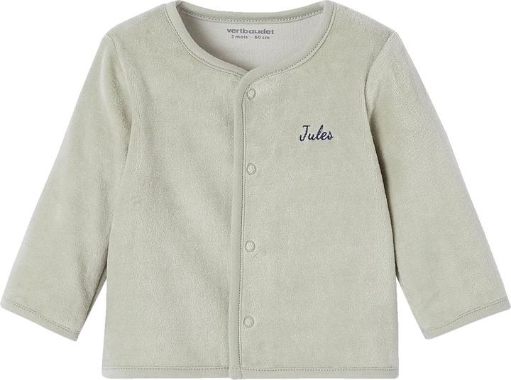 Produktbild Vertbaudet Bio-Kollektion: Baby Geschenk-Set aus Body, Latzhose, Mütze & Cordjacke (56)