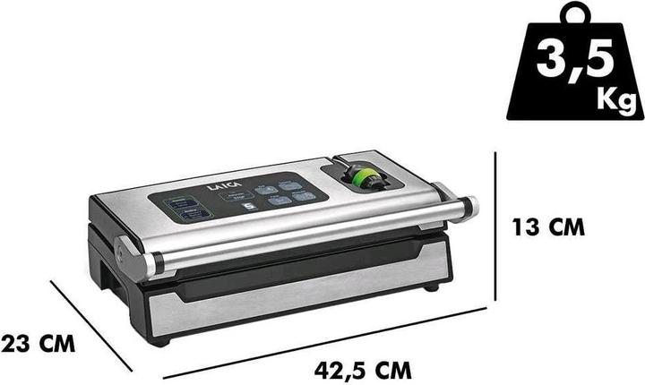 Image du produit Laica MACHINE À VIDE VT3240 XPRO 22 L/MIN DOUBLE POMPE