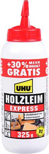 Image du produit UHU Colle à bois express (250 g, 250 ml)