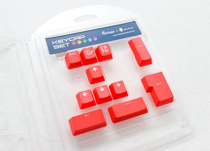 Actual product image Ducky PBT Double-Shot Set (11 Stücke)