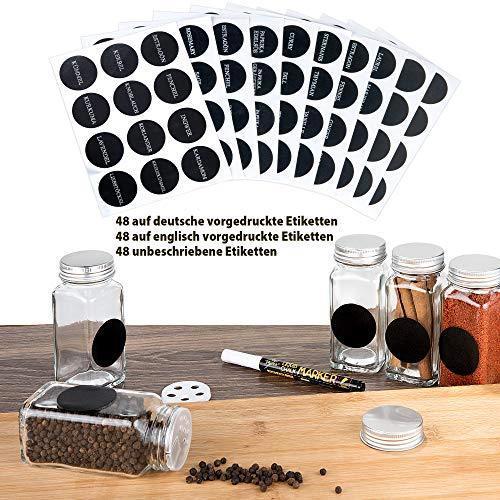 Immagine prodotto Deco haus Barattoli di spezie (0.12 l)