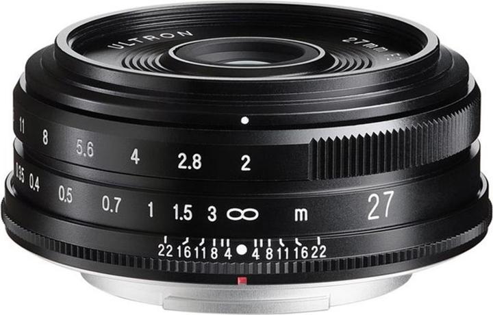 Voigtländer Ultron X 27mm / 2.0 noir (Fujifilm X, APS-C / DX)