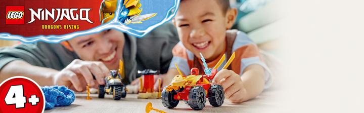 Image du produit LEGO Poursuite avec le bolide de Kai et la moto de Ras (71789, LEGO Ninjago)