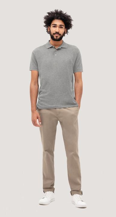 Actual product image Hakro Men's Polo Shirt CLASSIC grey size L (L)