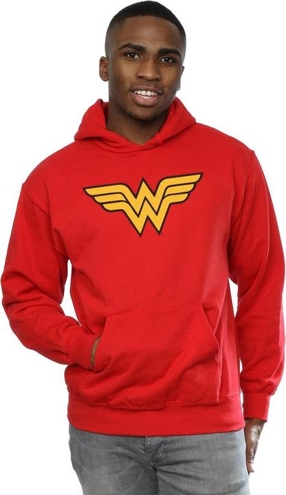 Actual product image Mens Wonder Woman Logo Hoodie (XL)
