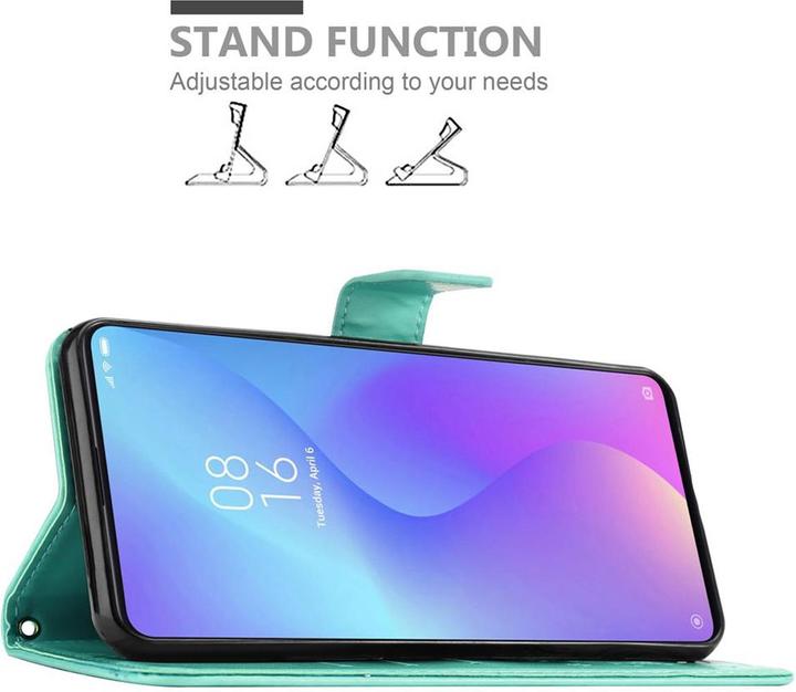 Actual product image Cadorabo Flower Book Cover (Xiaomi Redmi K20)