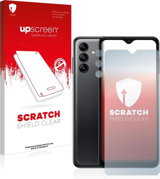 Actual product image upscreen Scratch Shield Protector (1 Piece, Samsung Galaxy A04S)