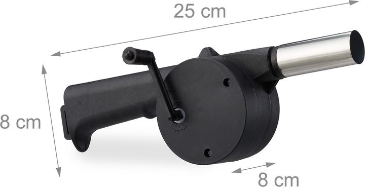 Actual product image Relaxdays BBQ Blower Manual Set Of 2