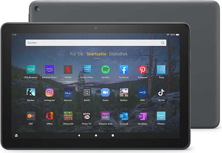 Image du produit Amazon Tablette Fire HD 10 Plus (2021) (10.10", 32 Go, Gris ardoise)