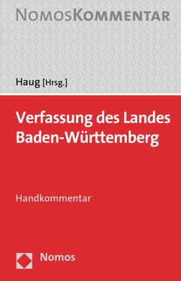 Immagine prodotto VerfassungdesLandesBaden-Württemberg (Tedesco, Volker/, MHaug(Prof.Dr.), 2018)