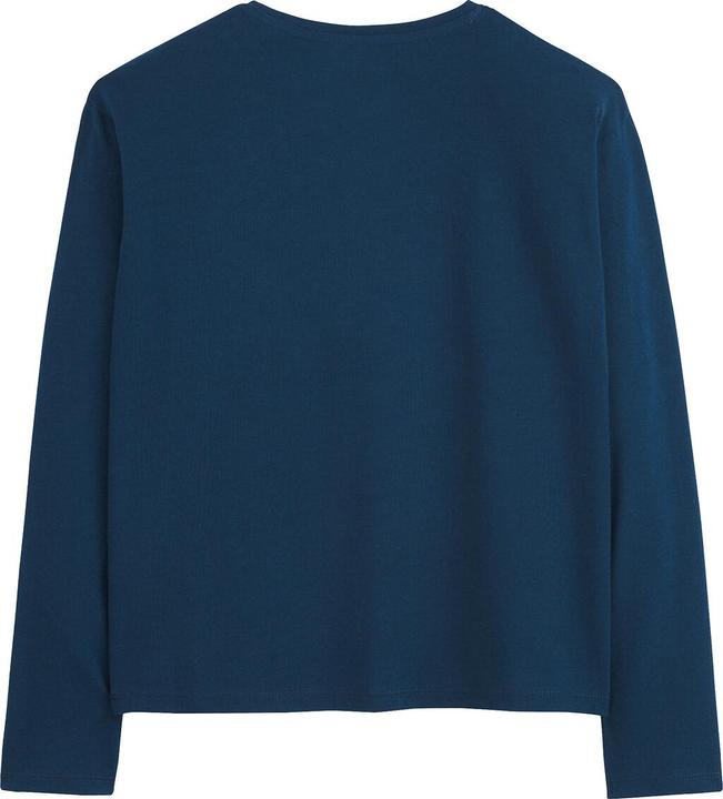 Produktbild La Redoute Collections Shirt mit Wende-Pailletten (128)