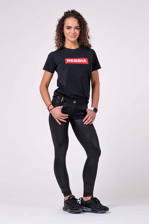 Image du produit Nebbia T-shirt basique femme 592 Noir (XS)