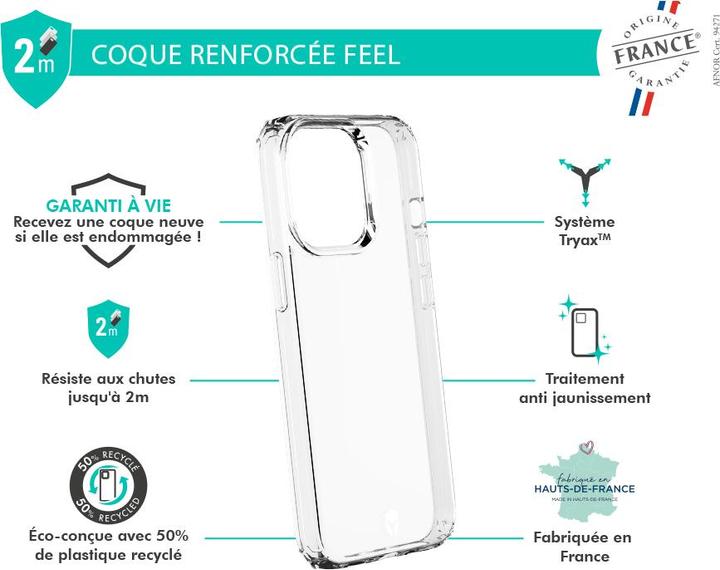Actual product image Force Case Feel Mobile Phone Case Series (Apple iPhone 13 Pro)