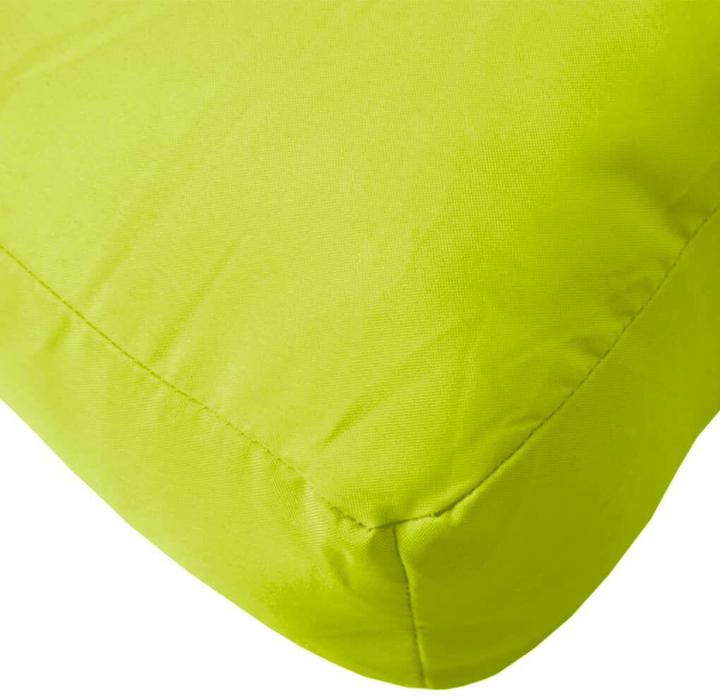 Produktbild VidaXL Palettenkissen Palettenpolster Palettensofa Rückenkissen Hellgrün Stoff (50 x 40 x 12 cm)
