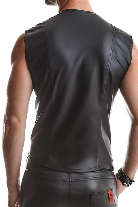 Produktbild Regnes Fetish Planet Herren-Weste in schwarz (5XL)