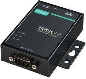 Actual product image Moxa NPORT 5130A-T - 1-port RS-422485 device server, -40 to 75C operating temperature