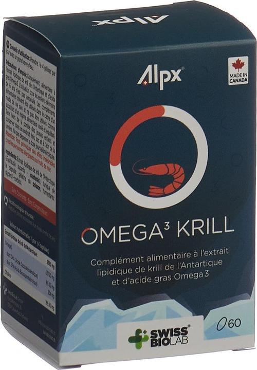 Alpx Omega 3 Krill gélules (60 Piece, Capsules, 77 g)