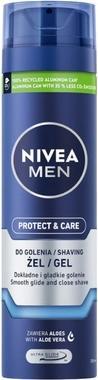 Produktbild NIVEA Men Protect & Care ochronny żel do golenia 200ml (200 ml, Rasiergel)
