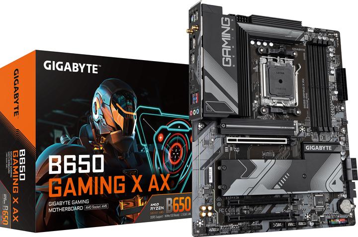 Actual product image Gigabyte MB GBT AMD AM5 B650 GAMING X AX (AM5, AMD B650, ATX)