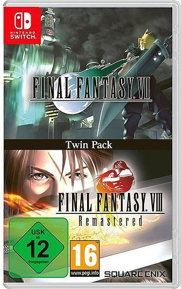 Image du produit Square Enix Final Fantasy 7+8 Twin Pack (Switch, Switch Lite, Switch OLED, DE)