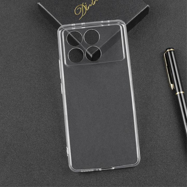 Immagine prodotto Cover-Discount Xiaomi Poco X6 Pro - Custodia in gomma siliconica trasparente (Xiaomi Poco X6 Pro)